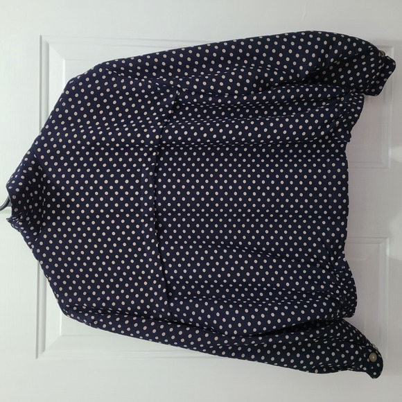 GAP Polka Dot Bomber Jacket Size M - Picture 5 of 12